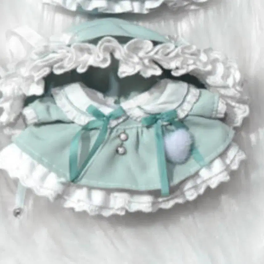 [BUNJANG] Woobel Plush Mint 10cm Doll Clothes / 우블 플르슈 민트 10cm 양도합니다