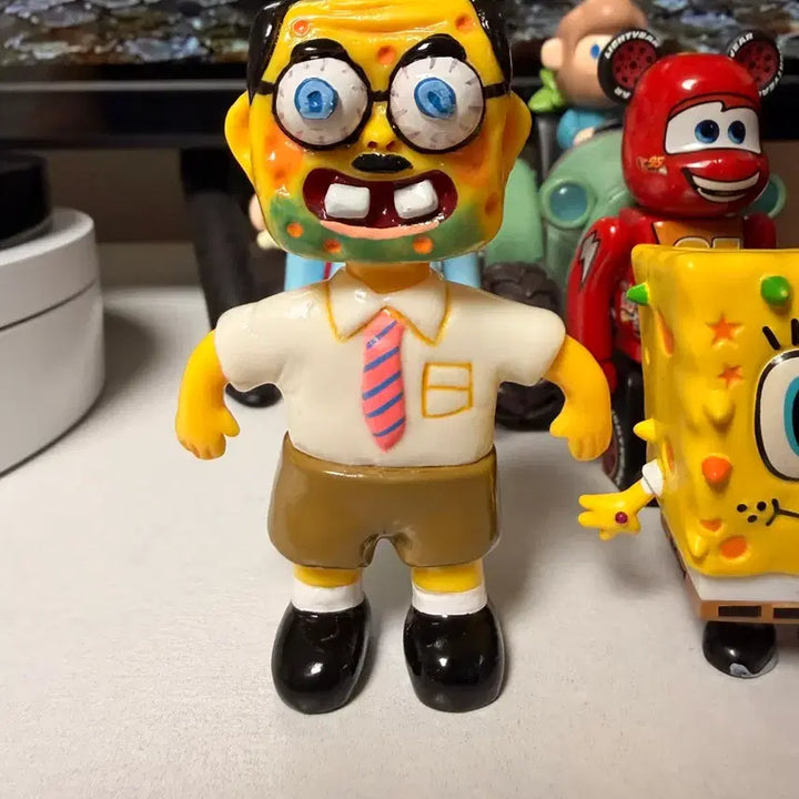 [BUNJANG] Dehara Yukinori Satoshi SpongeBob Sofubi / 일본 소프비 데하라 유키노리 사토시 스펀지밥 소프비