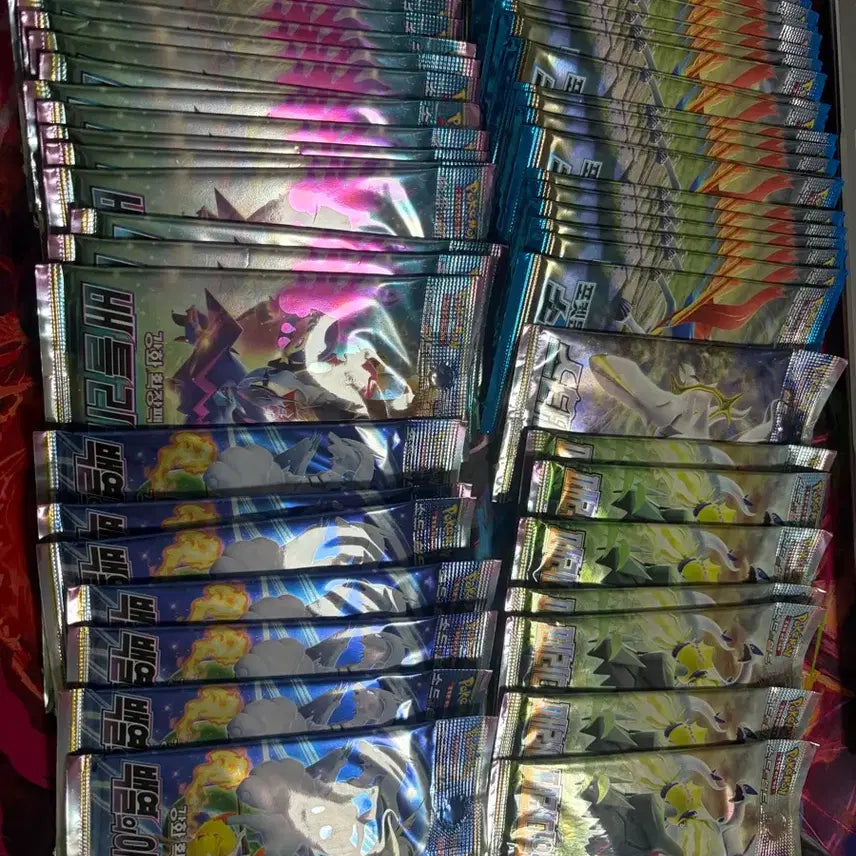 [BUNJANG] Pokemon TCG Sword &amp; Shield Era Booster Packs Bundle / 포켓몬카드 소드 실드 서치팩 일괄 판매합니다. 58팩