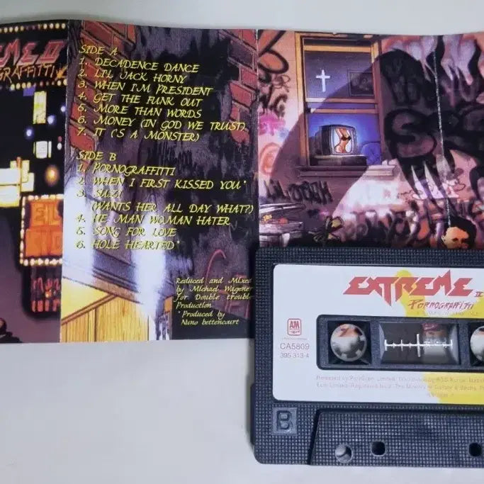 [BUNJANG] Extreme II Pornograffitti Cassette Tape / 익스트림 II Pornograffitti (카세트테이프)