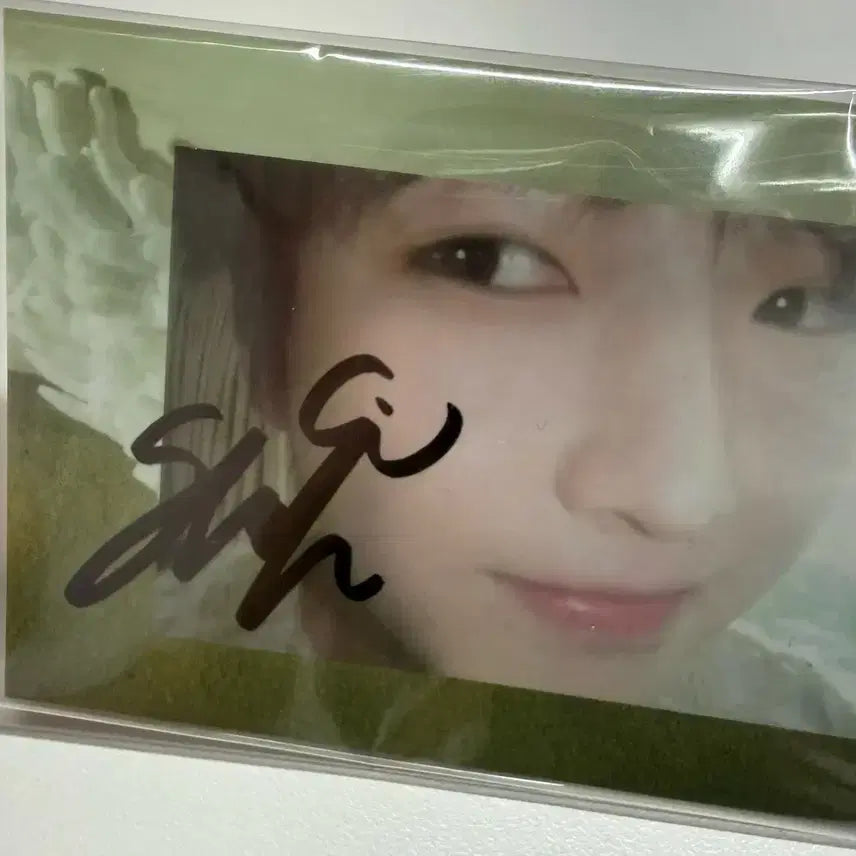 [BUNJANG] NCT WISH Sakuya Signed Postcard / 엔시티 위시 사쿠야 친필싸인엽서