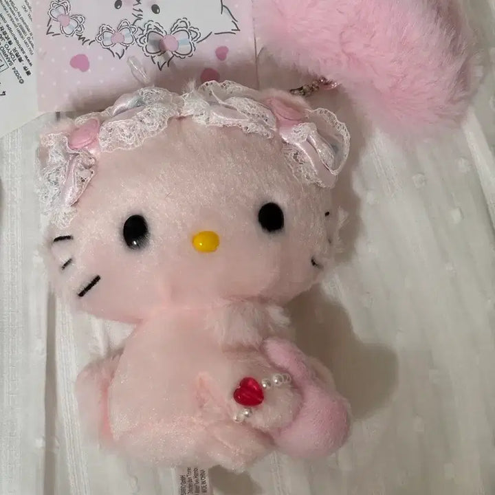 [BUNJANG] Sanrio Honeycute ChamiKitty Mascot Set / 새상품 산리오 허니큐트 챠미키티 마스코트 세트