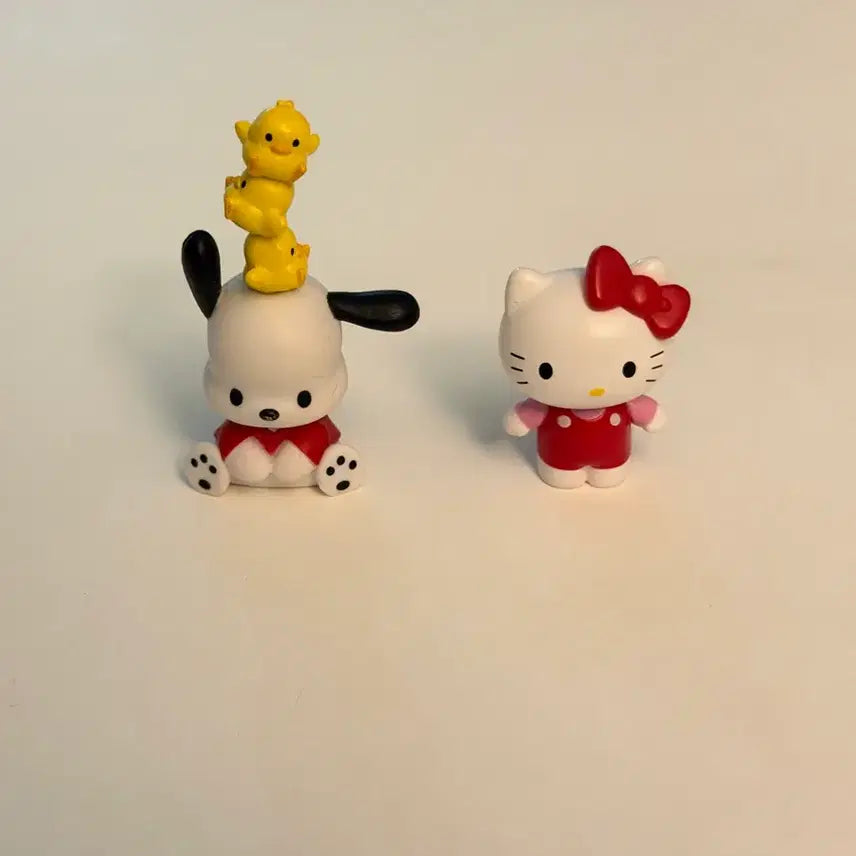 [BUNJANG] Hello Kitty Pochacco 3-Figure Set / 헬로키티 포차코 피규어 3종 세트