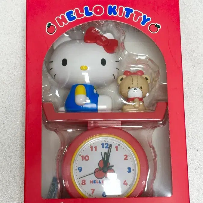 [BUNJANG] Hello Kitty 50th Anniversary Alarm Clock / 헬로키티 50주년 알람시계 키티 탁상 시계 키티 저울시계