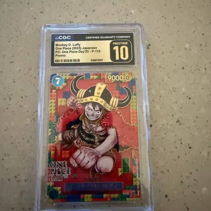 [BUNJANG] One Piece Card Game: Monkey D. Luffy CGC 10 - One Piece Day 25th Anniversary / 원피스카드 레고루피 원피스데이25 cgc 프리스틴