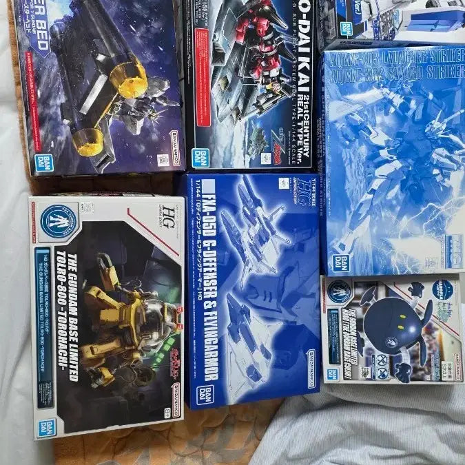 [BUNJANG] Bandai Gundam Plastic Model Kit Bundle Set (7 Types) / 반다이 건담 프라모델 일괄 판매7종
