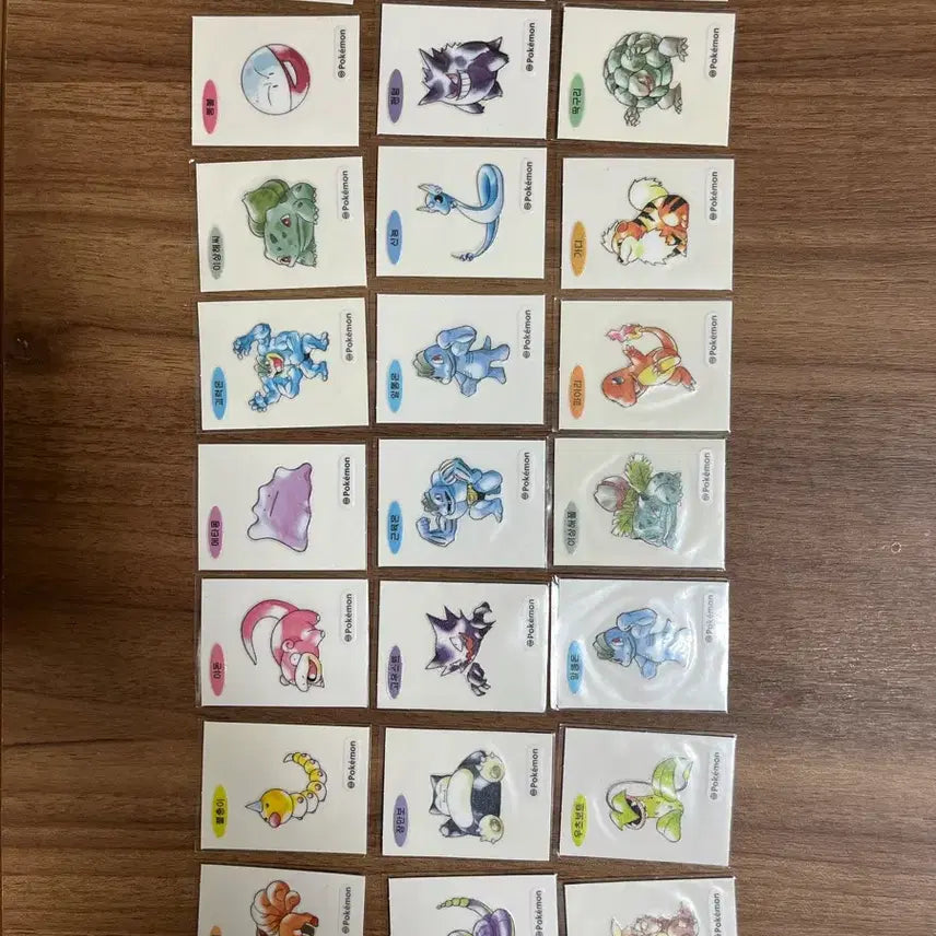 [SOLD OUT] 포켓몬 30주년 띠부씰 24개 일괄
