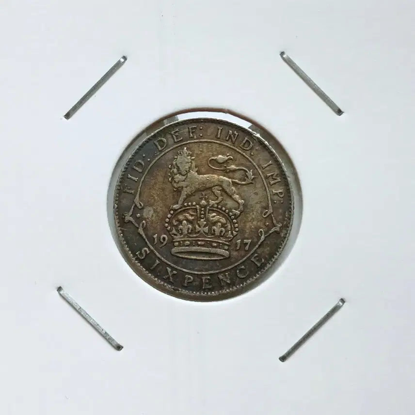 [SOLD OUT] 1917년 영국 6펜스 은화