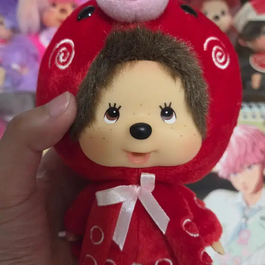 [BUNJANG] Chachako Monchhichi Octopus / 타코 몬치치 문어 챠메코