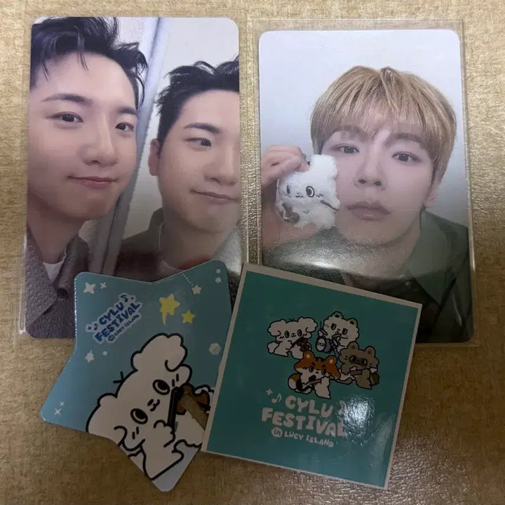 [BUNJANG] Lucy Yechan Kwangil Siru Popup Photocard Bundle Set / 반택포) 루시 예찬 광일 시루 팝업 포토카드 포카
