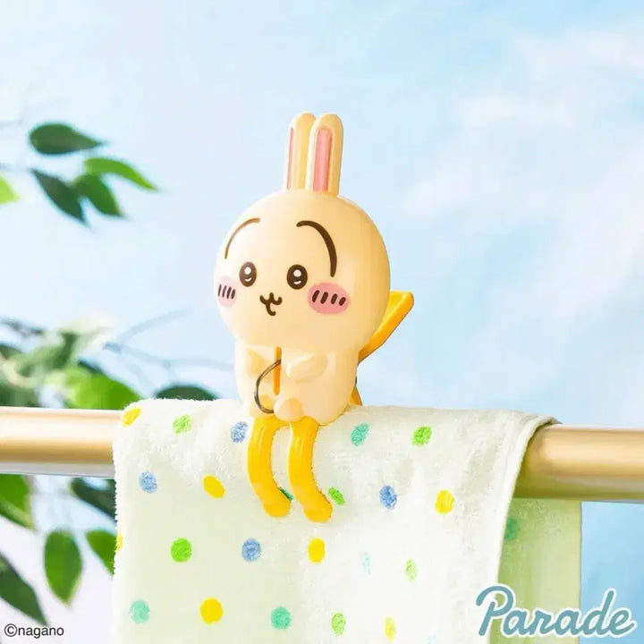 [BUNJANG] Chiikawa Usagi Laundry Clip Parade / 우사기 빨래 집게 퍼레이드 치이카와 먼작귀