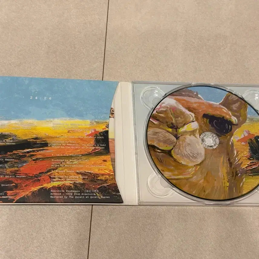 [BUNJANG] Beenzino 24:26 2012 First Edition CD (Lyrics Included) / 빈지노 24:26 2012년 초판 개봉반 가사지 포함