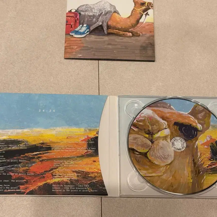 [BUNJANG] Beenzino 24:26 2012 First Edition CD (Lyrics Included) / 빈지노 24:26 2012년 초판 개봉반 가사지 포함