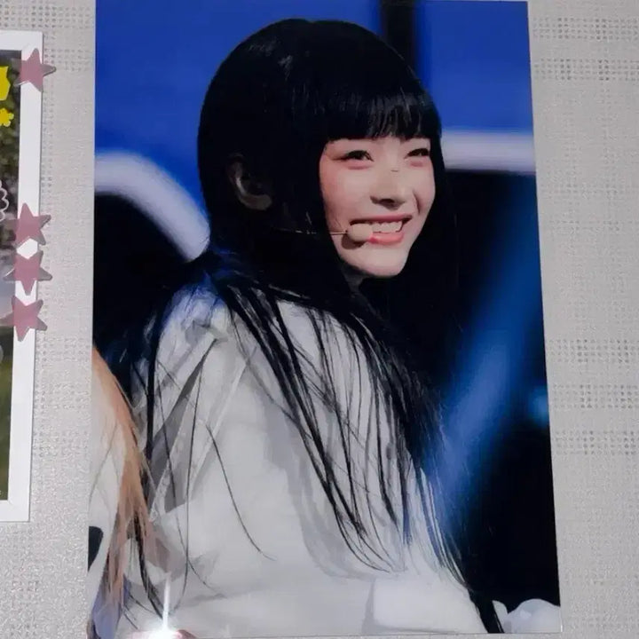 [BUNJANG] NewJeans Hanni Birthday Cafe Frame Murakami Album Photocard / 뉴진스 하니 생카 액자 양도 무라카미 앨범 포카