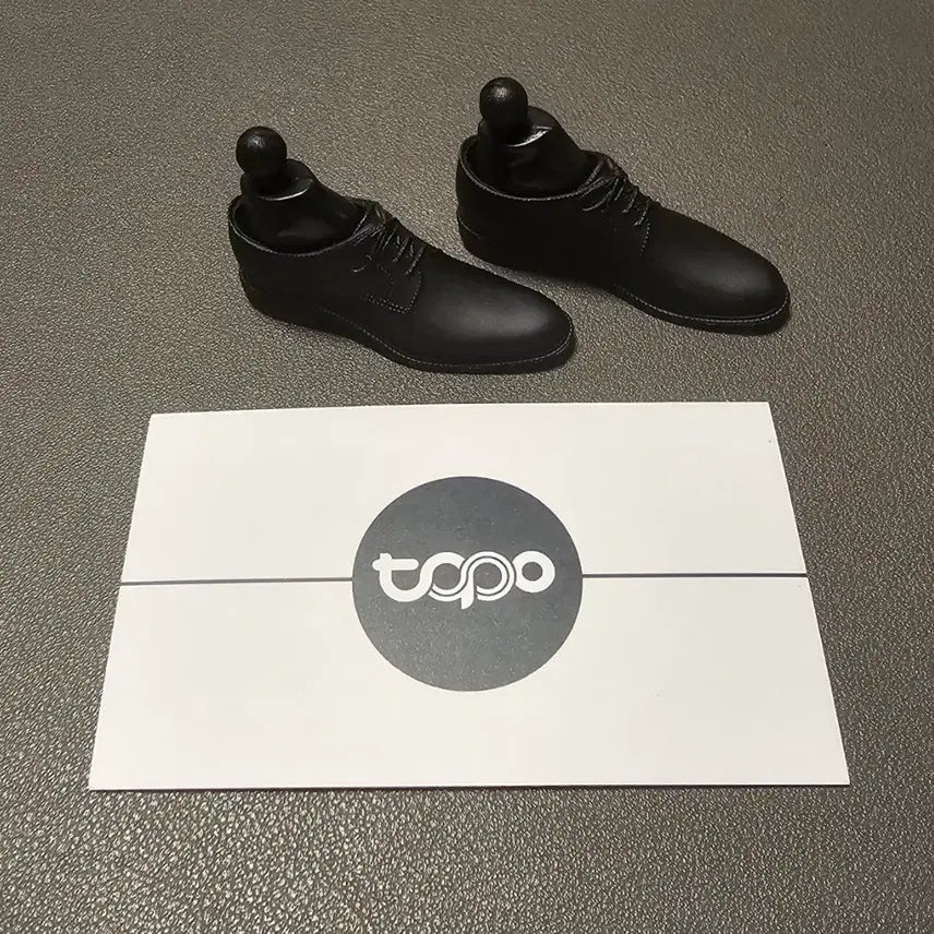 [BUNJANG] TOPO 12-Inch Figure Suit Shoes (Batman Wayne) / TOPO 토포 12인치 피규어 정장구두(배트맨 웨인)