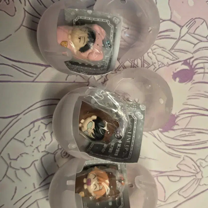 [BUNJANG] Oka-Rika High School Club Carrying Pouch Gacha Bundle Set (Sealed New) / 3개일괄)오란고교사교클럽포대기가챠(미개봉새상품)판매