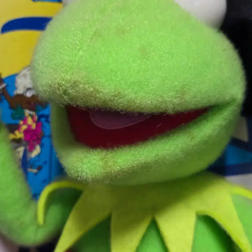 [BUNJANG] Vintage Toy Biz Muppet Treasure Island Captain Kermit Plush / 빈티지 토이비즈 머펫의 보물섬 커밋 선장 인형