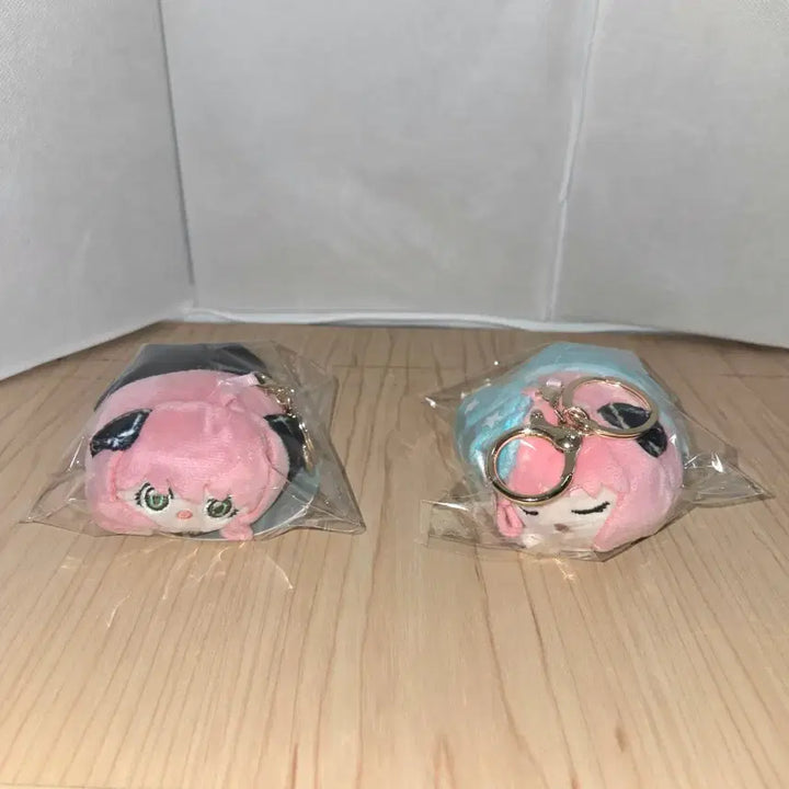 [BUNJANG] Spy x Family Anya Plush Keychain 2-Set / [무료배송] 스파이패밀리 아냐 인형 키링 2종 세트