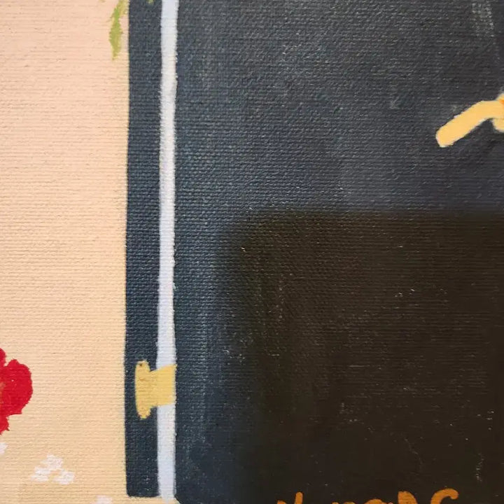 [BUNJANG] Yoon Young-chun "Feast of Flowers" Oil and Mixed Media on Canvas / [유명작가] 윤영천 화백의 꽃의 향연  공간을 채우는 시적인 서정성