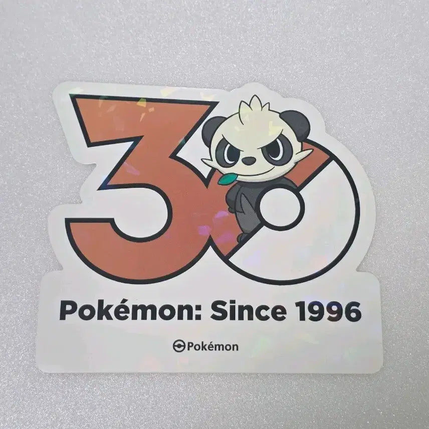 [BUNJANG] Pokemon 30th Anniversary Logo Sticker Set / 포켓몬 성수 30주년 로고 스티커 판짱