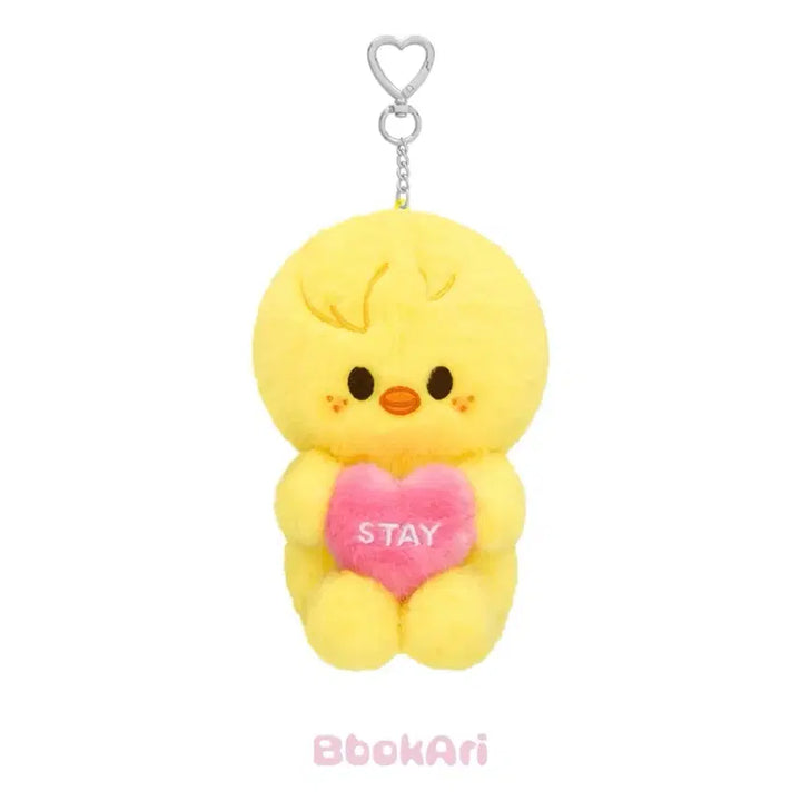 [BUNJANG] Stray Kids SKZOO BbokAri Voice Plush Keyring Felix POB / 미개봉)스키즈 스키주 뽁아리 보이스 플러시 키링 필릭스 포카 특전