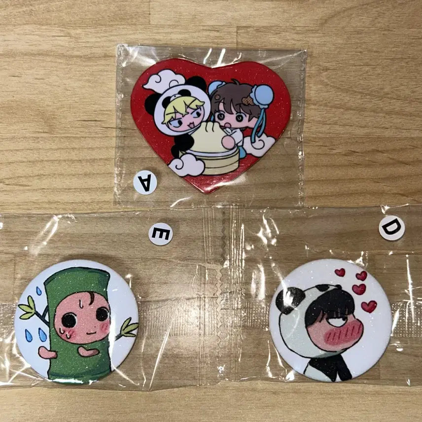 [BUNJANG] Xiangju Yeonhee Lu Pin Button Bundle Set / 샹쭈연희루 핀버튼 양도 닉쭈
