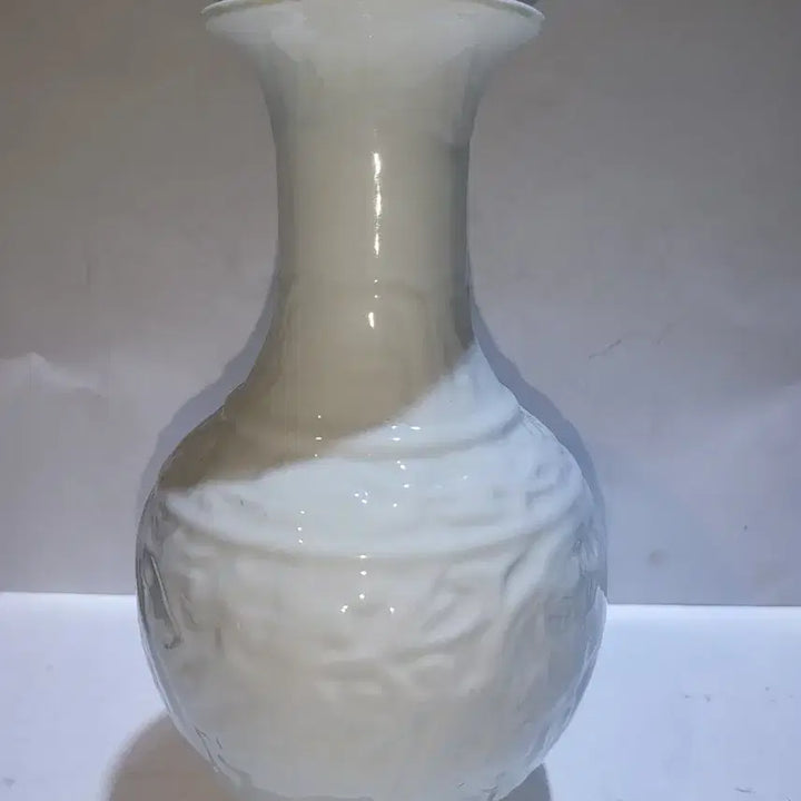 [BUNJANG] Chinese Celadon Vase with Dragon Motif / 첨백유 도자기