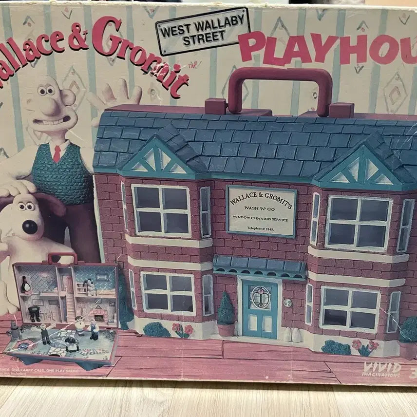[BUNJANG] Wallace &amp; Gromit House &amp; Figures Playset / 월레스와 그로밋 하우스 앤 피규어