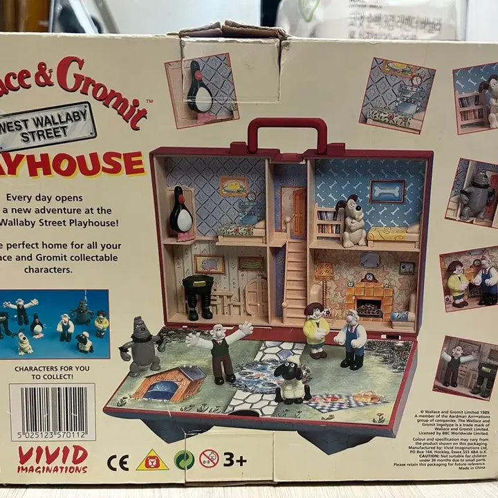 [BUNJANG] Wallace &amp; Gromit House &amp; Figures Playset / 월레스와 그로밋 하우스 앤 피규어