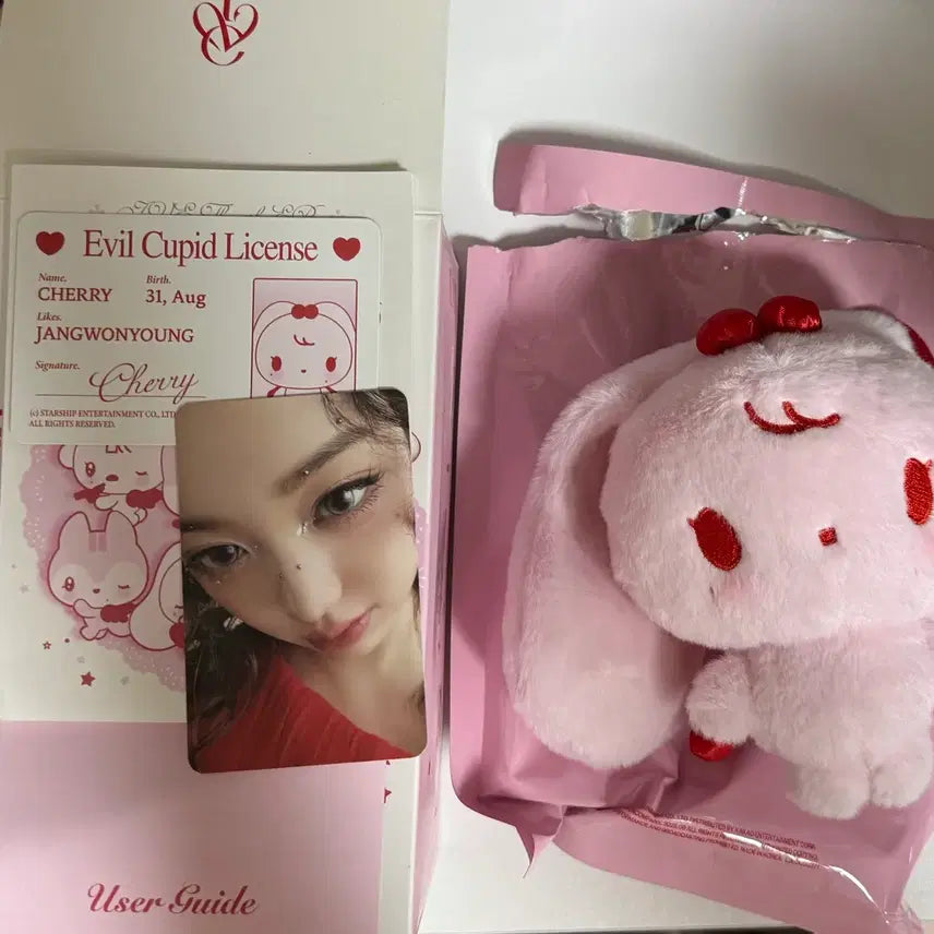[BUNJANG] IVE Jang Wonyoung Secretive Muse Cupid Cherry Abubu Photocard / 아이브 시크릿 이블 큐피드 장원영 체리 아부부