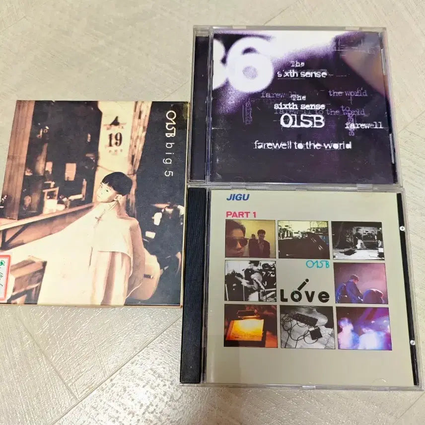 [BUNJANG] 015B Bundle Set 5th Album, 6th Album, Live Album / 공일오비 015B 앨범 3종 일괄 판매