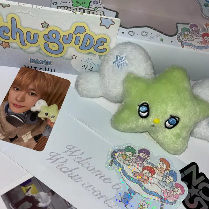 [BUNJANG] NCT WISH Witchu Unsealed Bundle Set (Yuushi Photocard, Riku Guide) / 위츄 단순개봉 (포카 유우시, 가이드 리쿠) 엔시티위시 NCT WISH