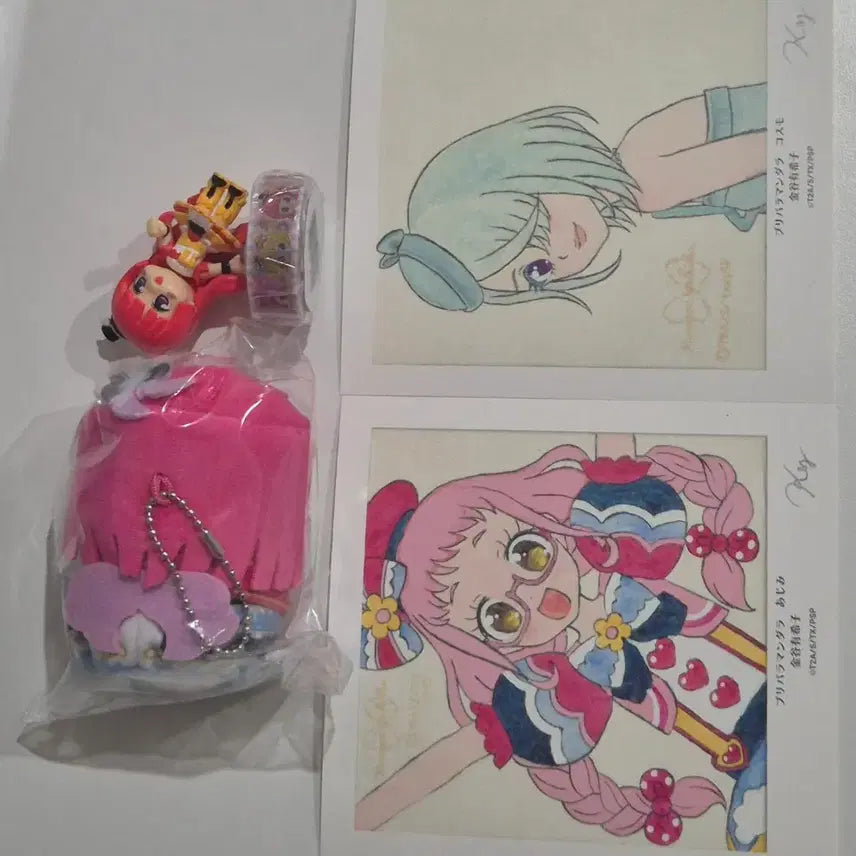 [BUNJANG] Pripara 15th Anniversary Replica Cel-Shading Cosmo Azumi Sophie Mocchi Kororin Figure / 프리파라 15주년 복제원화 코스모 아지미 소피 피규어 모찌코로링 마테