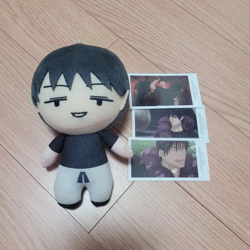 [BUNJANG] Jujutsu Kaisen Toji Plush &amp; Photocard Bundle Set / 주술회전 토우지 누이 포카 일괄