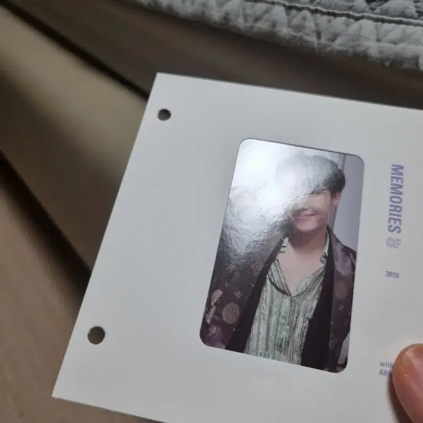 [BUNJANG] BTS 2018 Memories Blu-ray J-Hope Photocard Bundle Set / 방탄 2018메모리즈 블루레이 호석 포카포함 풀셋양도.  bts