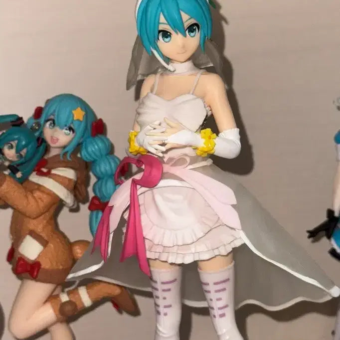 [BUNJANG] Vocaloid Hatsune Miku Classic Bishoujo Wedding Figure / 보컬로이드 하츠네 미쿠 고전 미소녀 피규어 웨딩