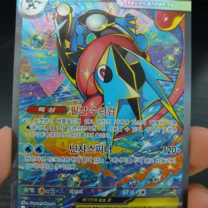 [BUNJANG] Pokemon Card Mega Blastoise EX / 포켓몬카드 메가개굴닌자 EX / 포켓몬 매니아