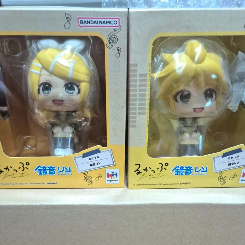 [BUNJANG] Vocaloid Kagamine Rin Len Look Up Figure Bundle Set (No POB) / 보컬로이드 카가미네 린렌 룩업 (특전x)