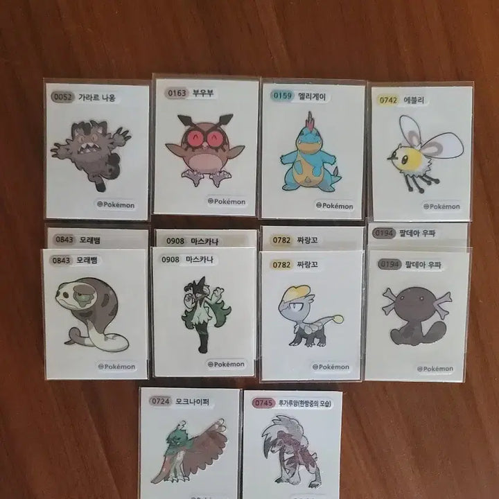 [BUNJANG] Pokemon Tteu Tteu Seal Season 5 / 포켓몬띠부띠부씰 시즌5 판매 교환