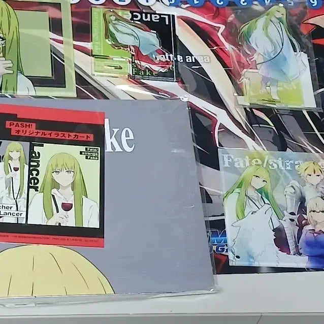 [BUNJANG] Elkid Focused Fate Strange Fake Merchandise Acrylic Stand, Keyring, Illustration Card / 엘키두 위주 스페 굿즈 팝니다