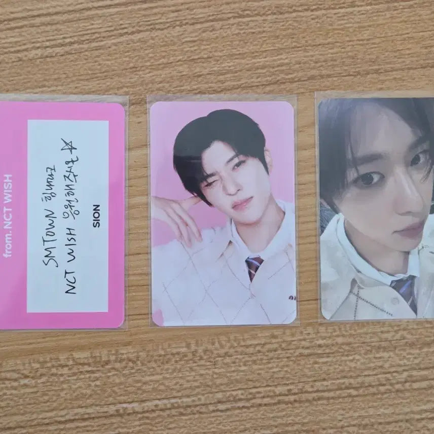[BUNJANG] NCT WISH Sion 2025 SMTOWN Fortune Scratch Bundle Set Photocard / 2025 smtown 포춘 스크래치 엔시티위시 시온 일괄