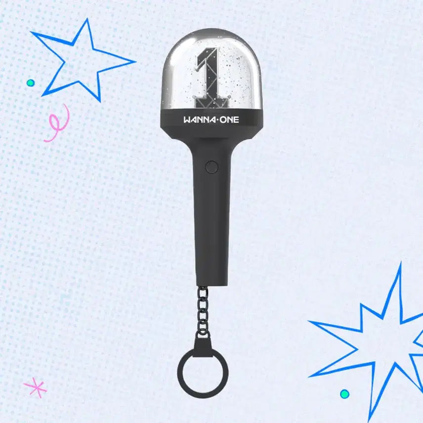 [BUNJANG] Wanna One Lightstick Keychain Sealed / 워너원 너블봉 키링