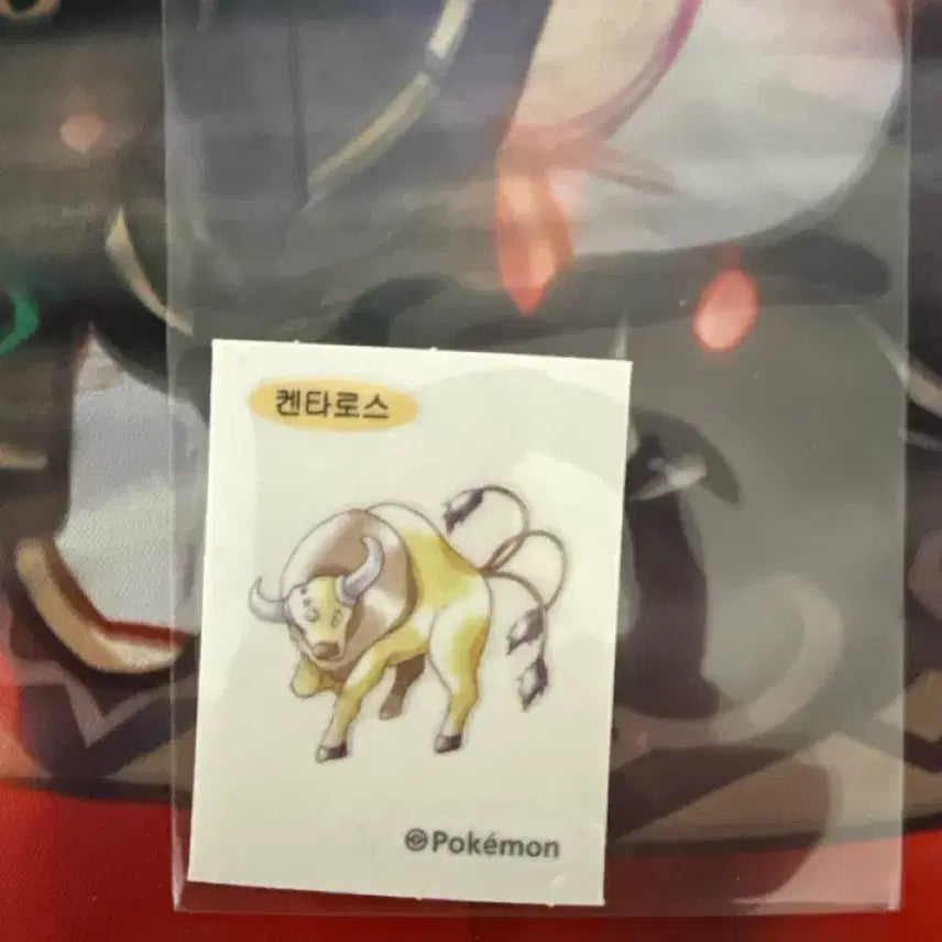 [BUNJANG] Pokemon Sticker 30th Anniversary First Edition Kentaurs / 포켓몬스터 띠부씰 켄타로스 30주년 초판