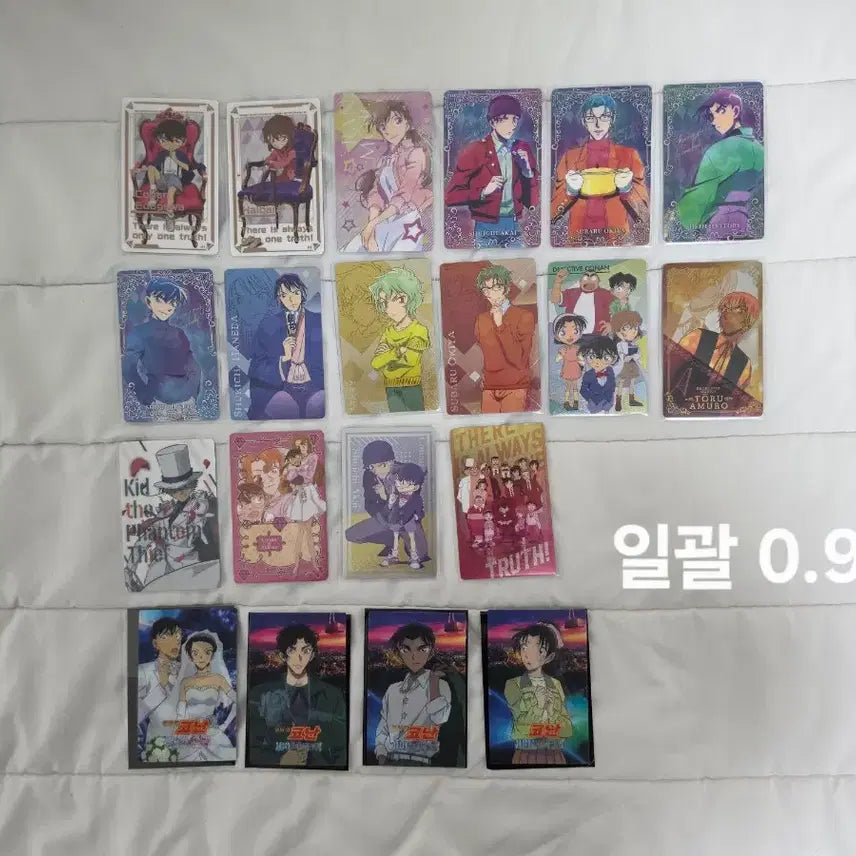 [BUNJANG] Detective Conan Ensky Metallic Hologram Card Case Closed Kid the Phantom Thief / 명탐정 코난 엔스카이 메탈릭 홀로그램 카드 극장판 포토카드 괴도키드