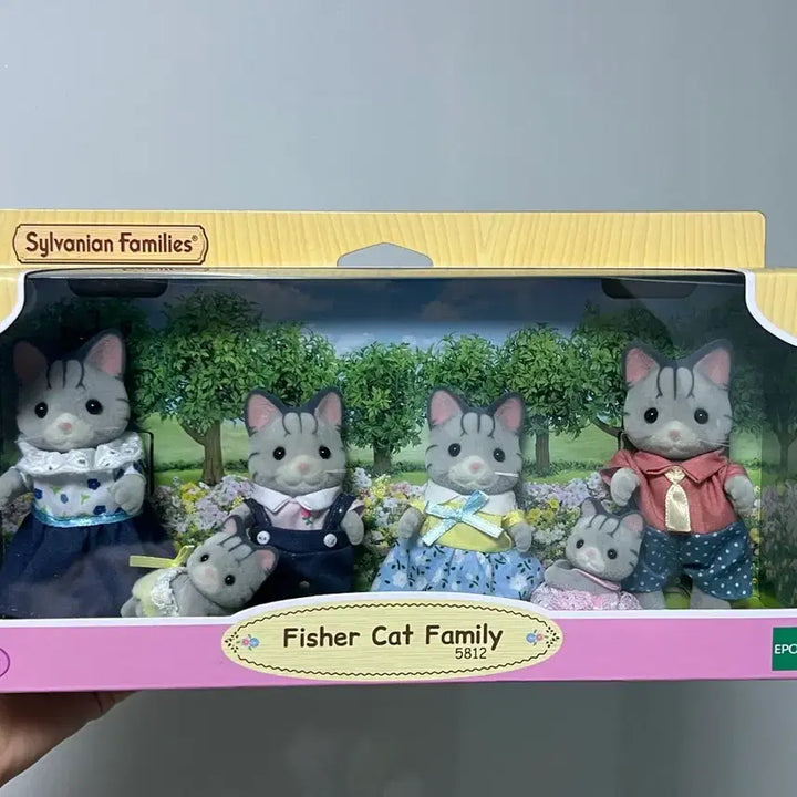 [BUNJANG] Sylvanian Families Fishercat Family / 실바니안 피셔캣 패밀리