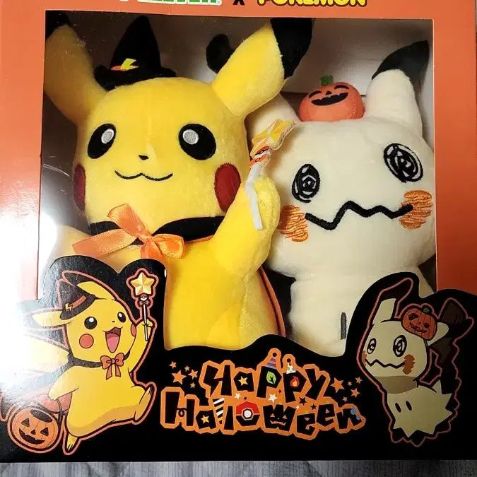 [BUNJANG] 7-Eleven Exclusive Pikachu Mimikyu Halloween Plush (2018, Limited Edition) / 2018할로원 세븐일레븐 5000개 한정 피카츄 따라큐 인형 미개봉 고전