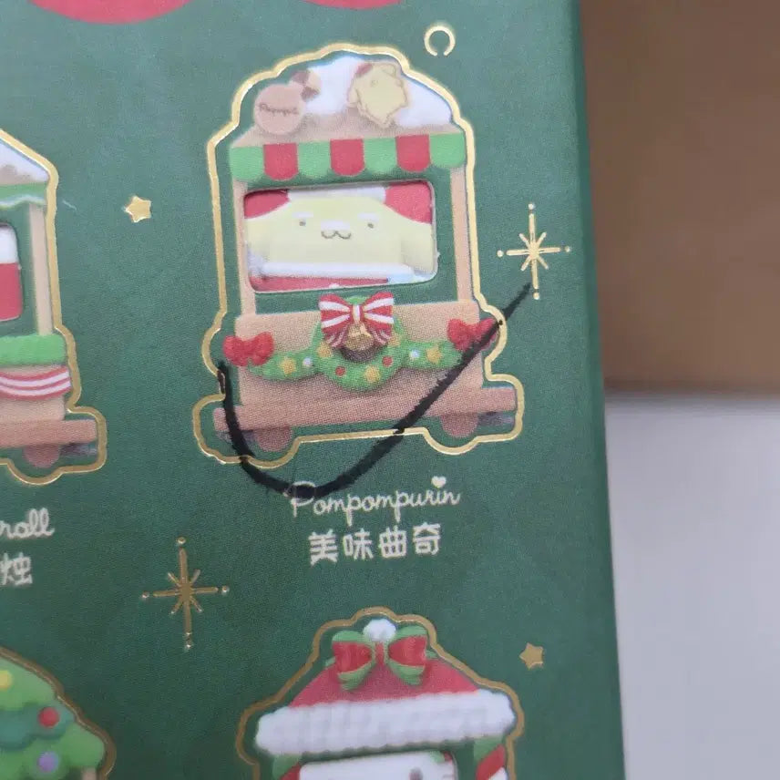[BUNJANG] Toptiy Sanrio Christmas Market Pompompurin Pompu Figure / 탑토이 산리오 크리스마스 마켓 시리즈 폼폼푸린 폼푸 피규어