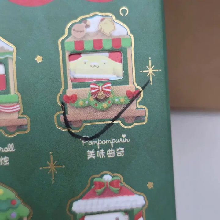 [BUNJANG] Toptiy Sanrio Christmas Market Pompompurin Pompu Figure / 탑토이 산리오 크리스마스 마켓 시리즈 폼폼푸린 폼푸 피규어