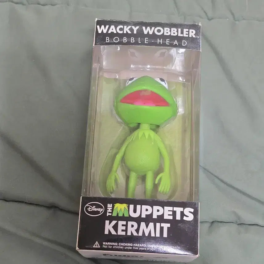 [BUNJANG] Funko Muppet Kermit the Frog Wacky Wobbler Bobblehead / 머펫 커밋 더 프로그 보블헤드 피규어