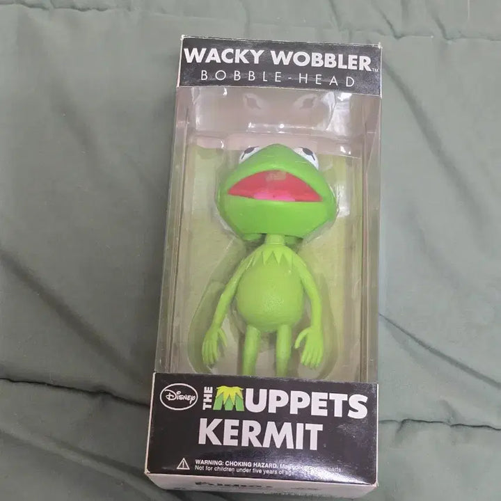 [BUNJANG] Funko Muppet Kermit the Frog Wacky Wobbler Bobblehead / 머펫 커밋 더 프로그 보블헤드 피규어